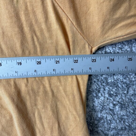 FP Beach Free People Jenny Mini Dress Orange Melo Pearl Size Medium - Picture 3 of 10